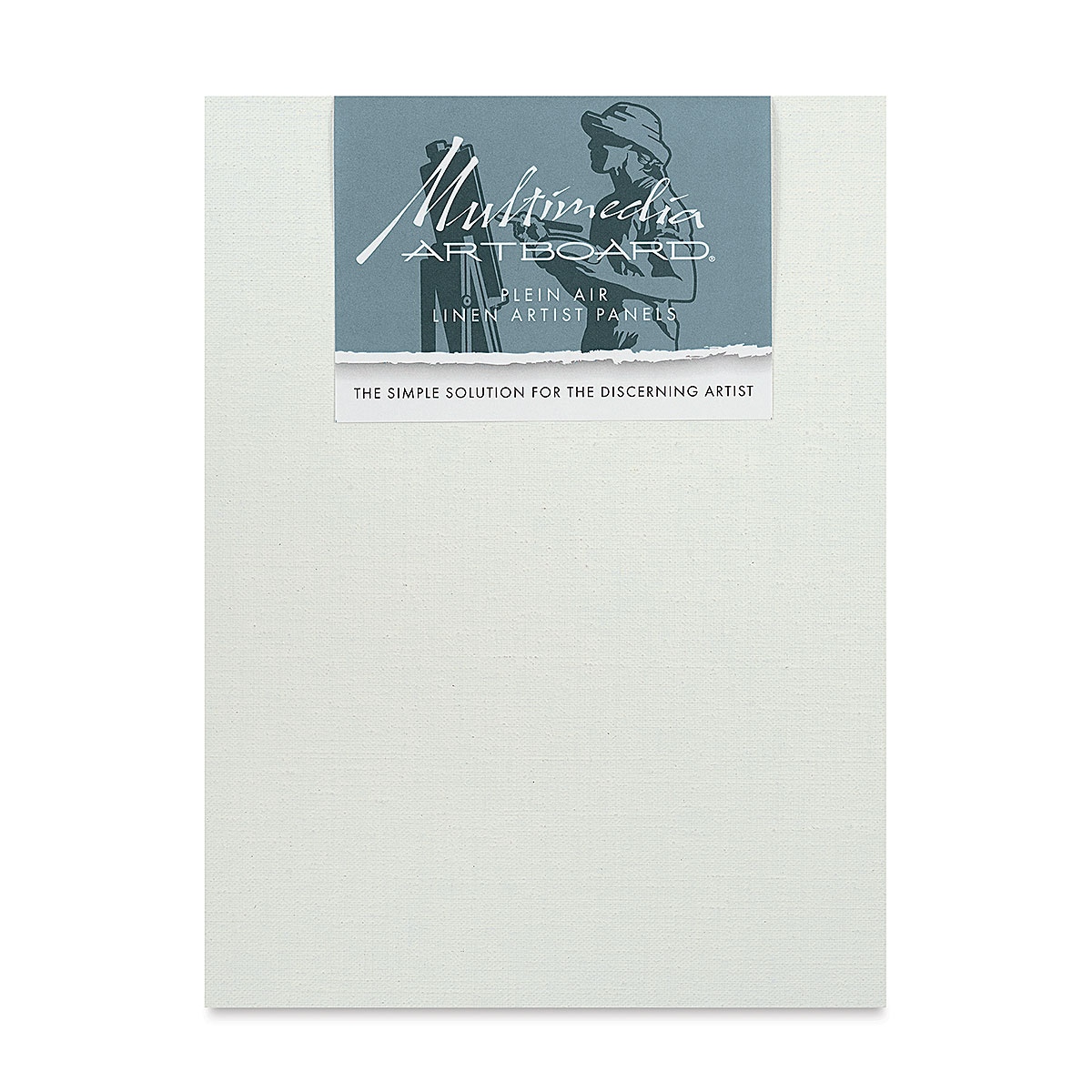 Multimedia Artboard Plein Air Claessens Linen Artist Panel - 9&#x22; x 12&#x22;, 15 DP, Pkg of 3