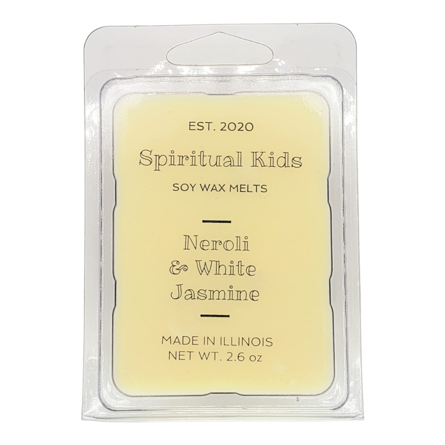 Neroli &#x26; White Jasmine 1 Pack 2.6oz All Natural Soy Wax Melts 6 cubes Hand Poured with Fragrant/Essential Oils!