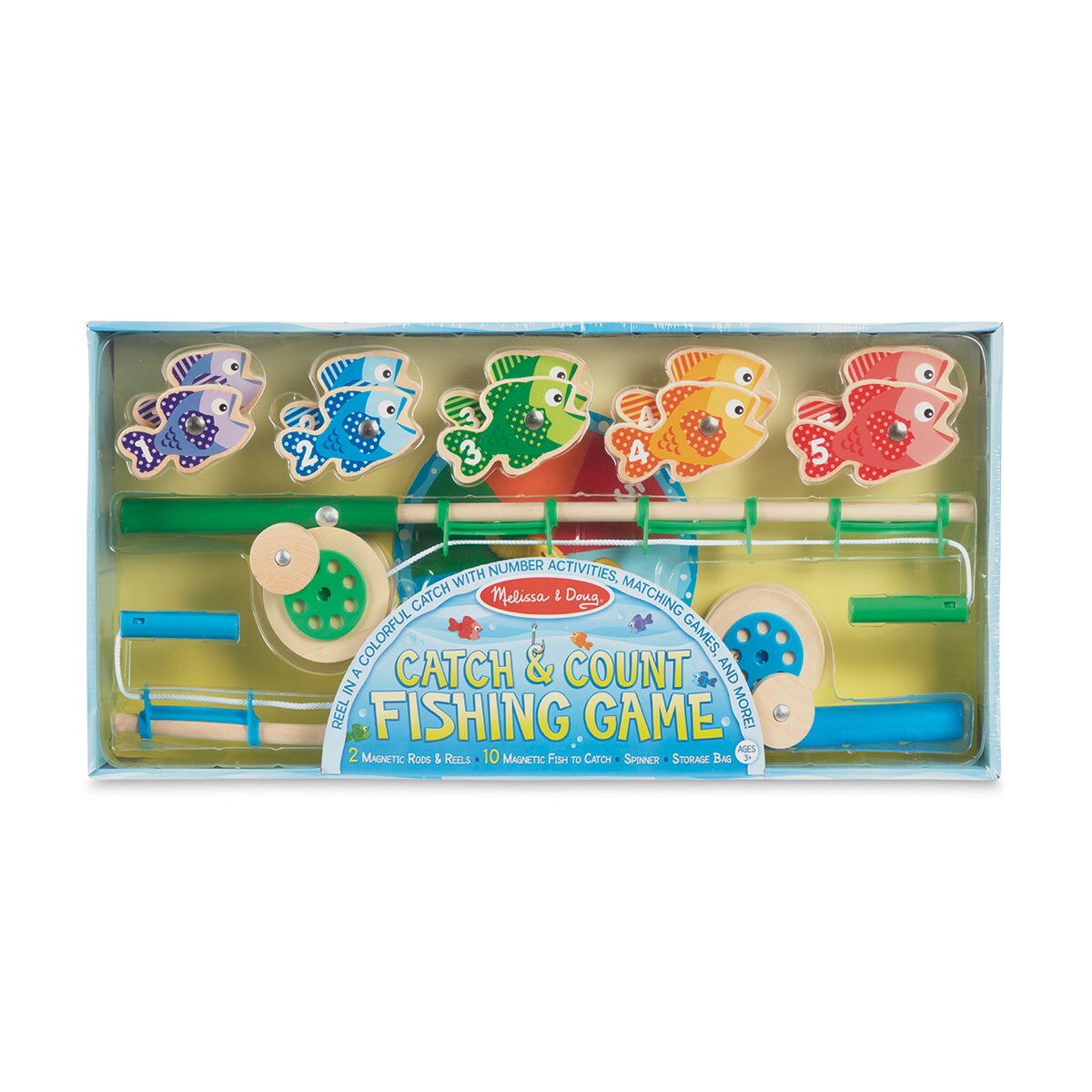 Melissa &#x26; Doug Catch and Count Magnetic Fishing Game