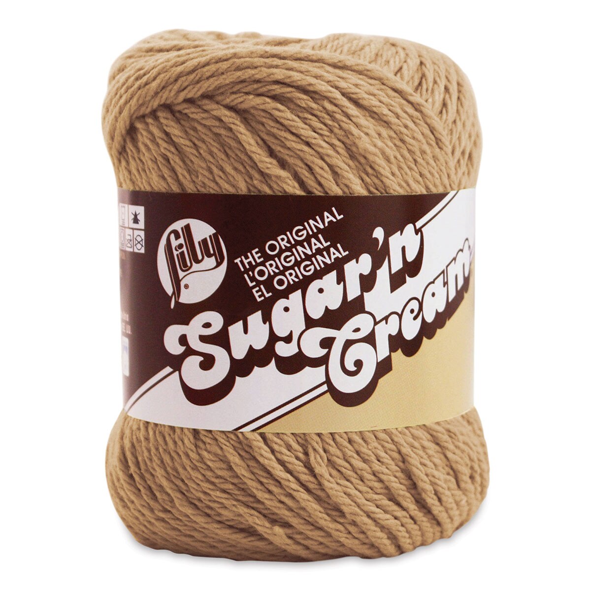 Lily Sugar N&#x27; Cream Yarn - 2.5 oz, 4-Ply, Jute