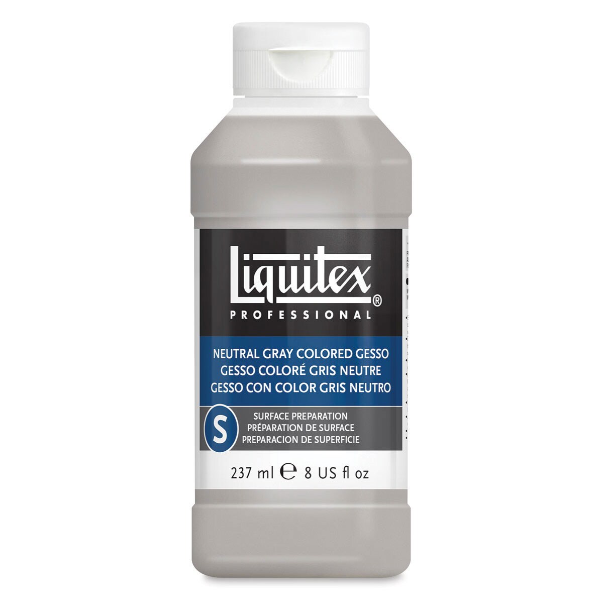 Liquitex Acrylic Gesso Neutral Gray, 8 oz bottle Michaels