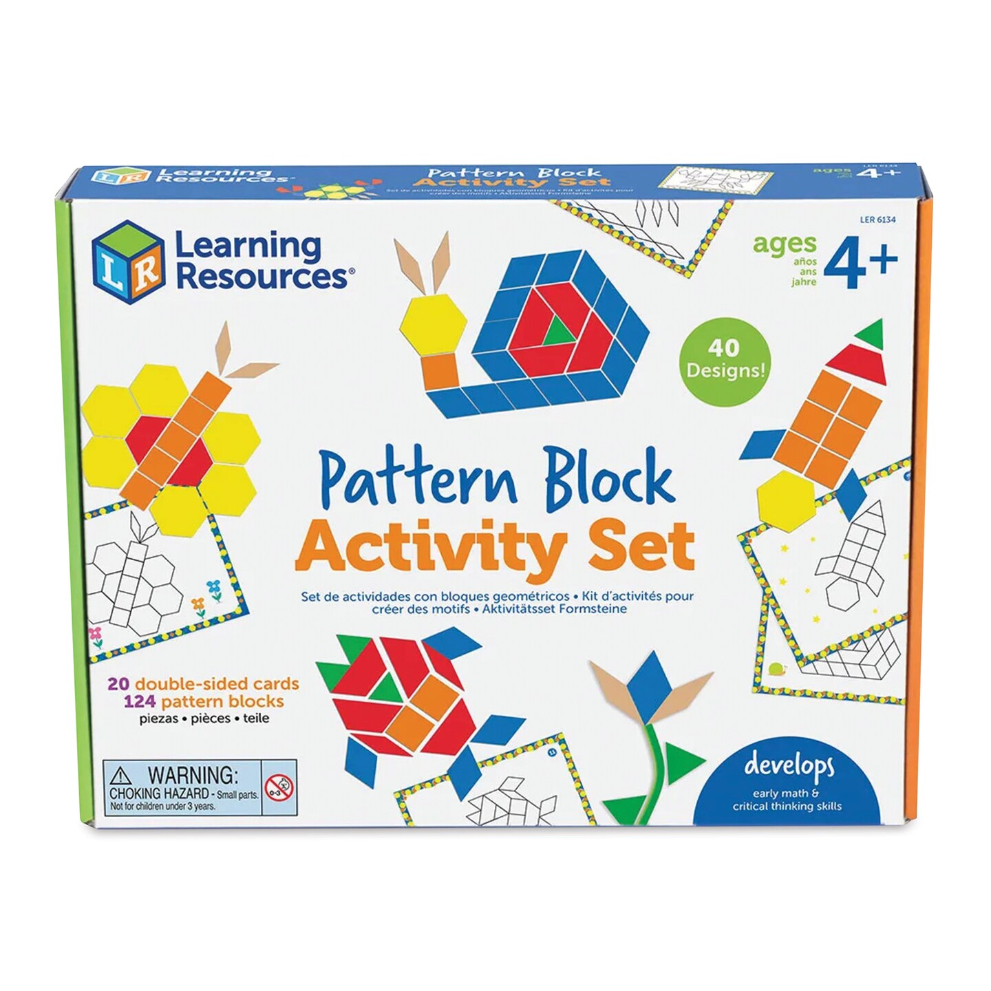 Learning Resources Pattern Block - Activity Set