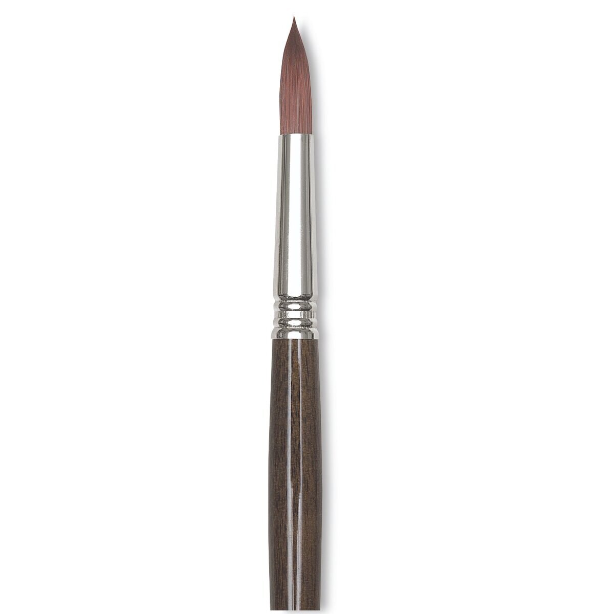 Escoda Primera Teijin Synthetic Brush - Round, Long Handle, Size 2/0