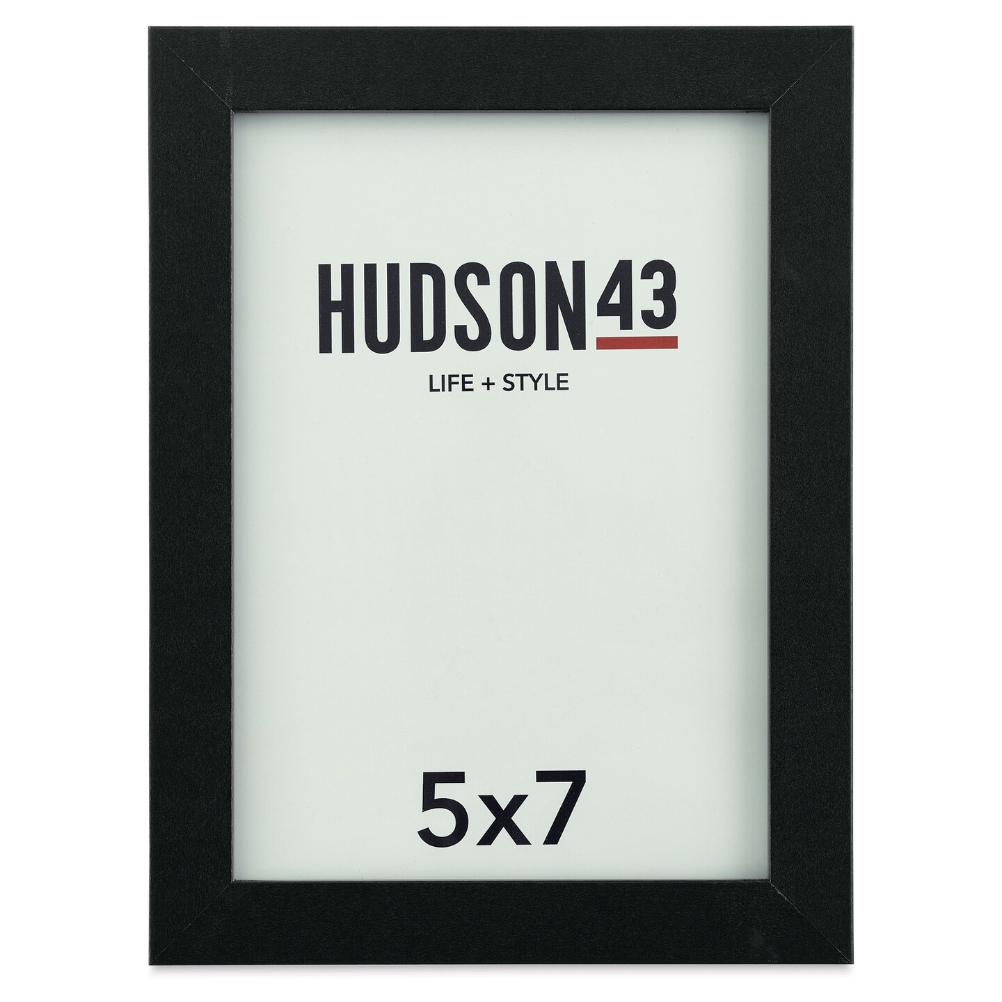 Hudson 43 Gallery Frame - Black, 5&#x22; x 7&#x22;, Easel Back