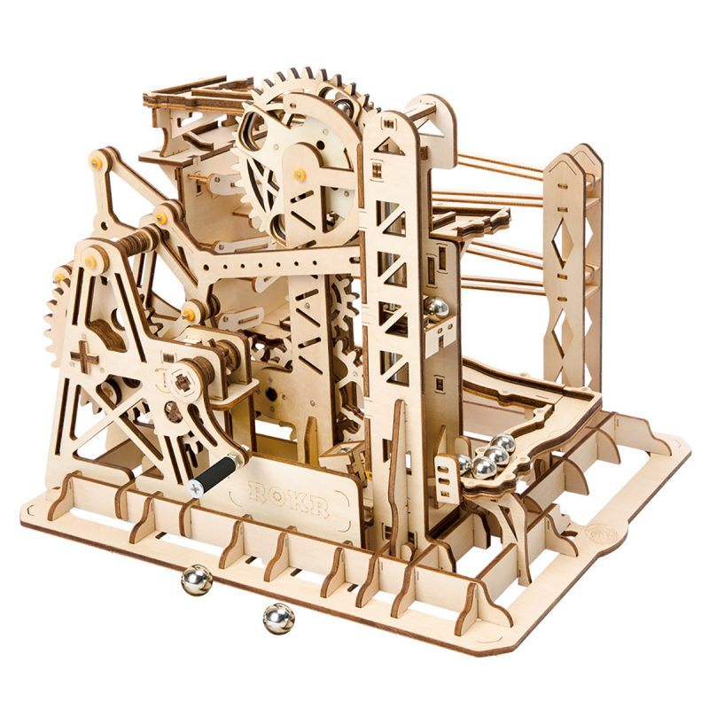 Robotime 3D Wooden Puzzle - LG503 Lift Coaster - Building Kits Toys for Children