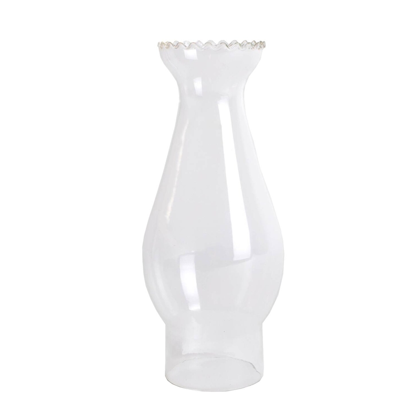 Lehman's Pearl Lotus Oil Lamp Chimney, 2 in Base x 6 3/4 in High