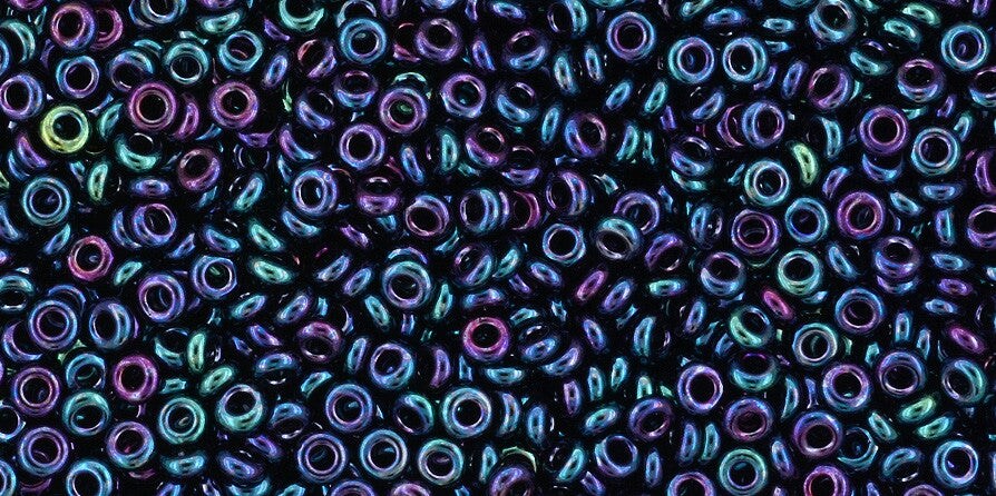 Toho Demi Round 11/0 Seed Bead, Higher-Metallic Dragonfly, TN-11-505