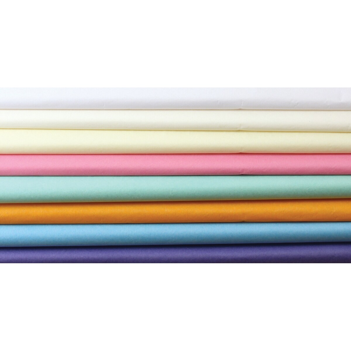 Hygloss Tissue Paper 20"X30" 24/Pkg-3 Each Of 8 Pastel Colors