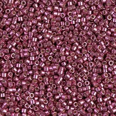 Miyuki Delica Bead 11/0, DB1849, Duracoat Galvanized Magenta, 5 grams