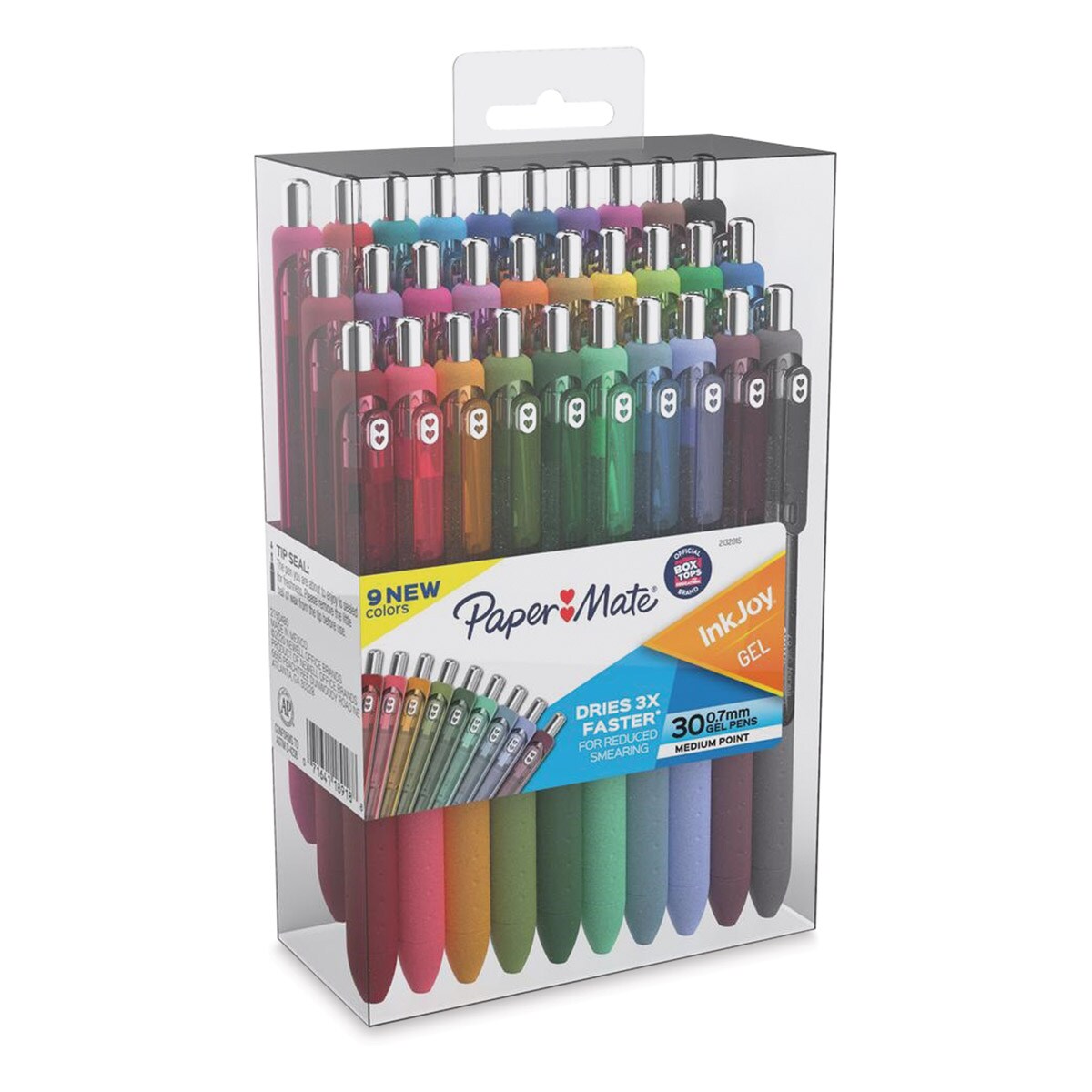 Paper Mate Inkjoy Gel 30pk Gel Pens 0.7mm Medium Tip Multicolored