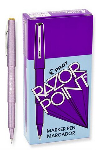 Pilot Razor Point II Super Fine Marker Pens