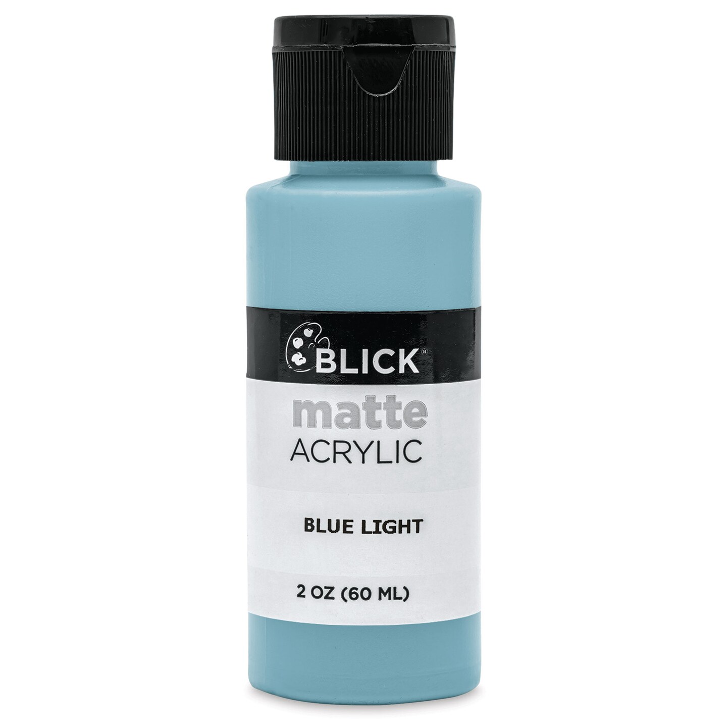 Blick Matte Acrylic - Blue Light, 2 oz bottle