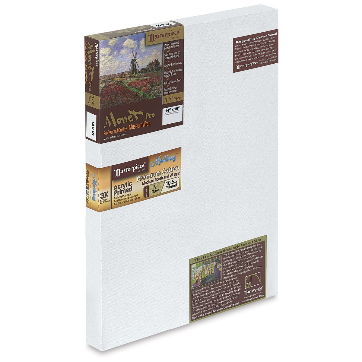 Masterpiece Monet Pro Monterey Cotton Canvas - 14