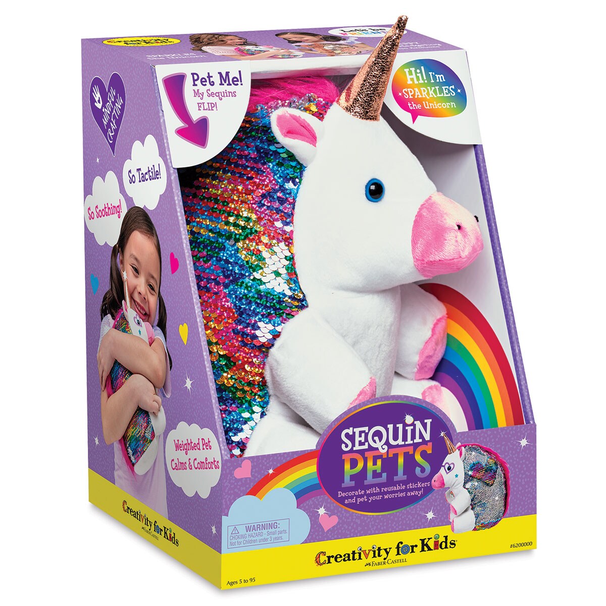 Sparkles the shop unicorn sequin pets