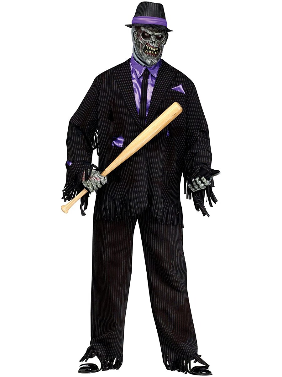Don Of The Dead Zombie Gangster Men&#x27;s Costume Standard 33-42