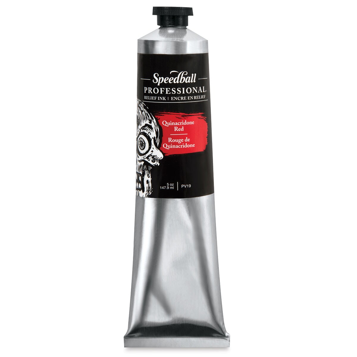 Speedball Professional Relief Ink - Quinacridone Red, 5 oz, Tube