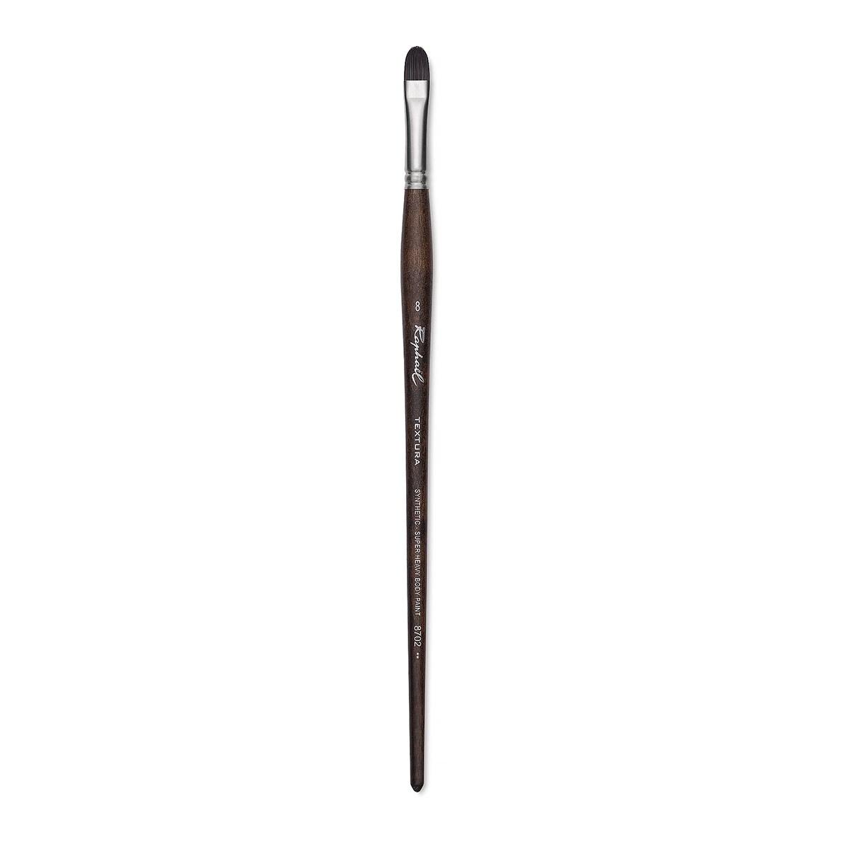 Rapha&#xEB;l Textura Brush - Filbert, Size 8, Long Handle