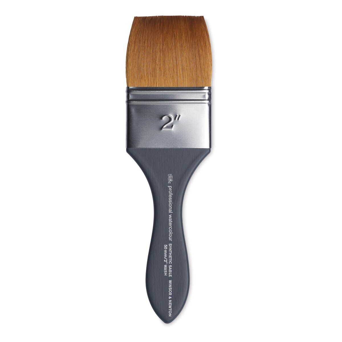 Winsor &#x26; Newton Professional Watercolor Synthetic Sable Brush - Wash, 2&#x22;, Short Handle