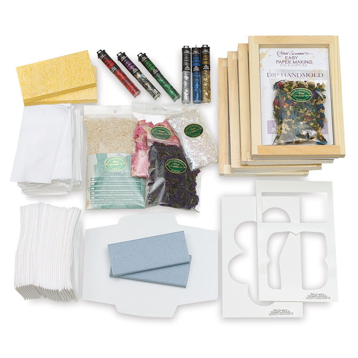 Arnold Grummer Dip Into Paper Making - Classroom Kit #1