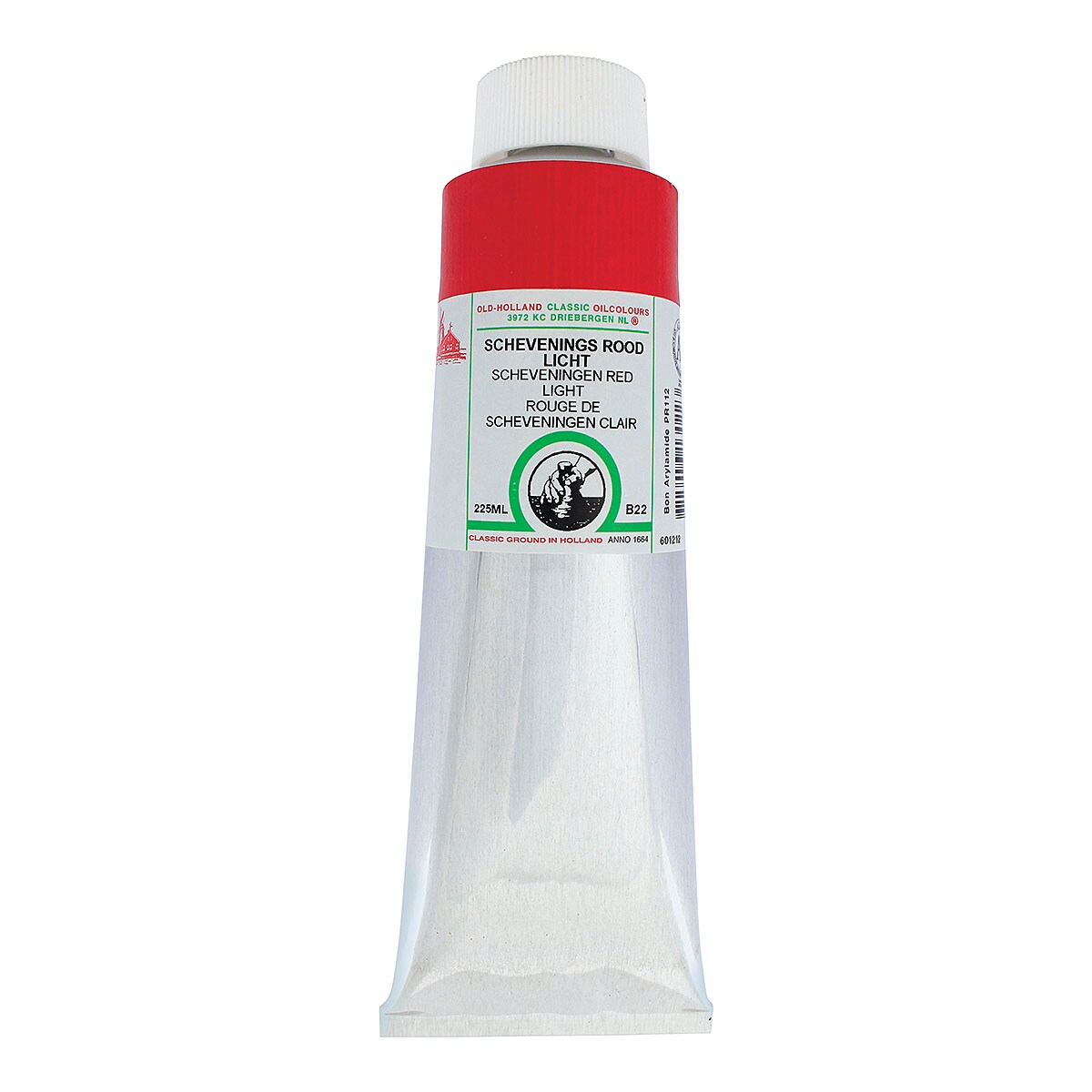Old Holland Classic Oil Color - Scheveningen Red Light, 225 ml tube