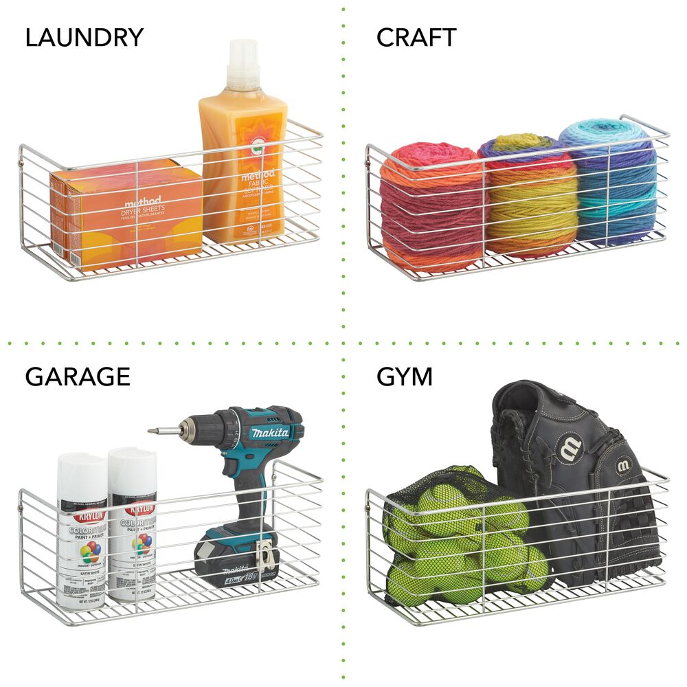 mDesign Metal Wire Food Storage Organizer Bin Michaels