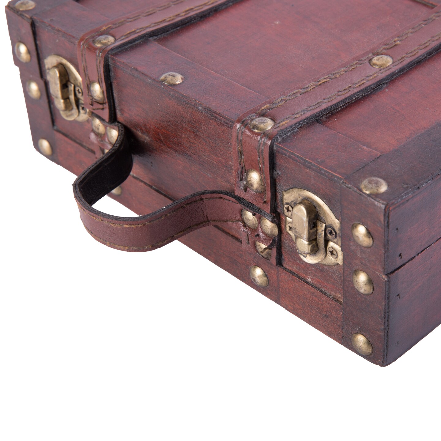 Old-fashioned Small Suitcase with Straps