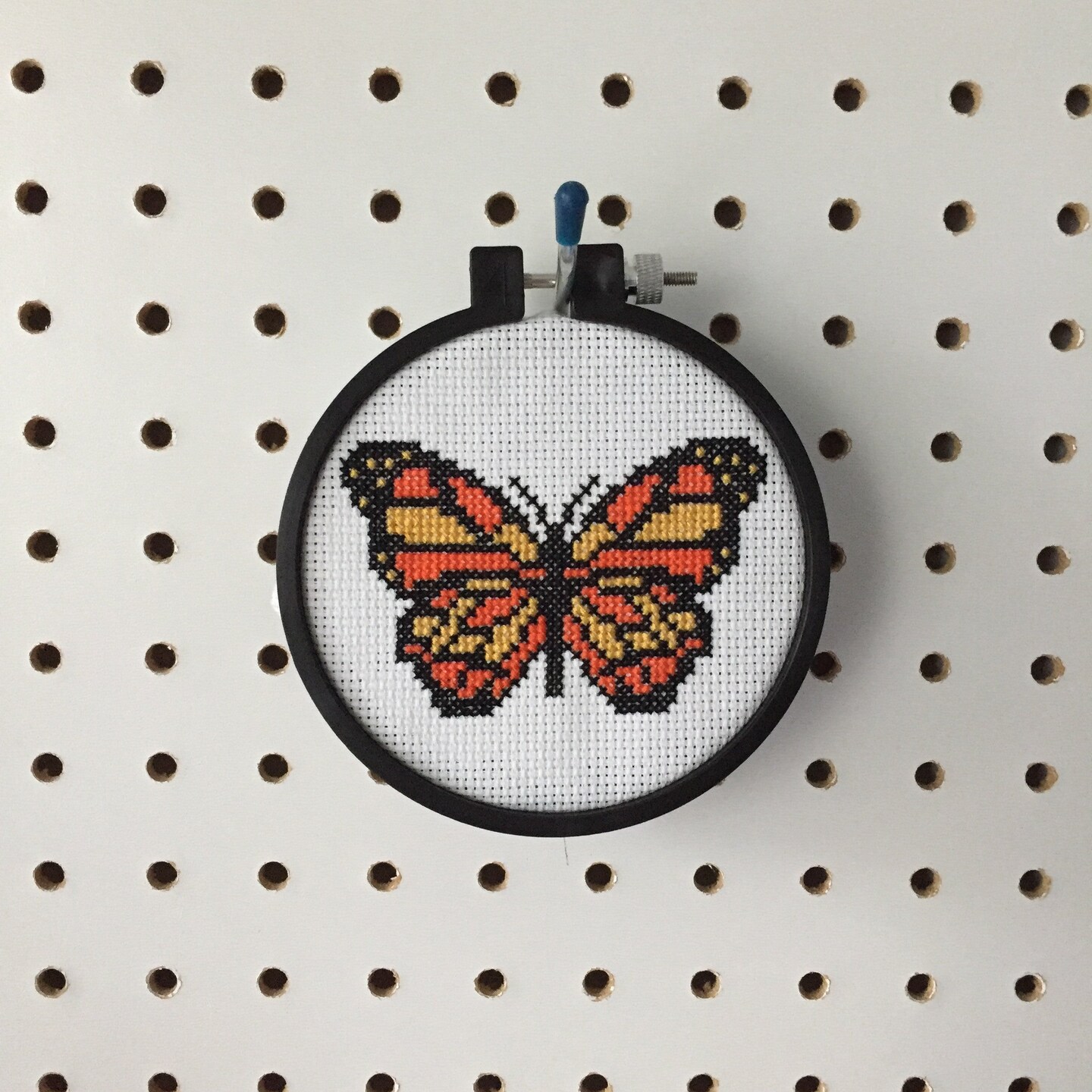 Butterfly Bug Counted Cross Stitch DIY KIT Beginner