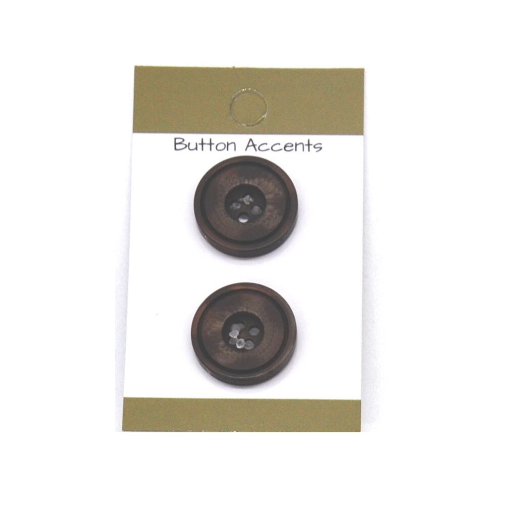 Belagio Resin Buttons, 0.75