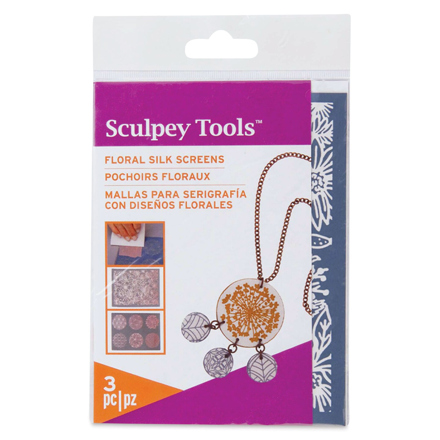 Sculpey Silk Screen - Florals