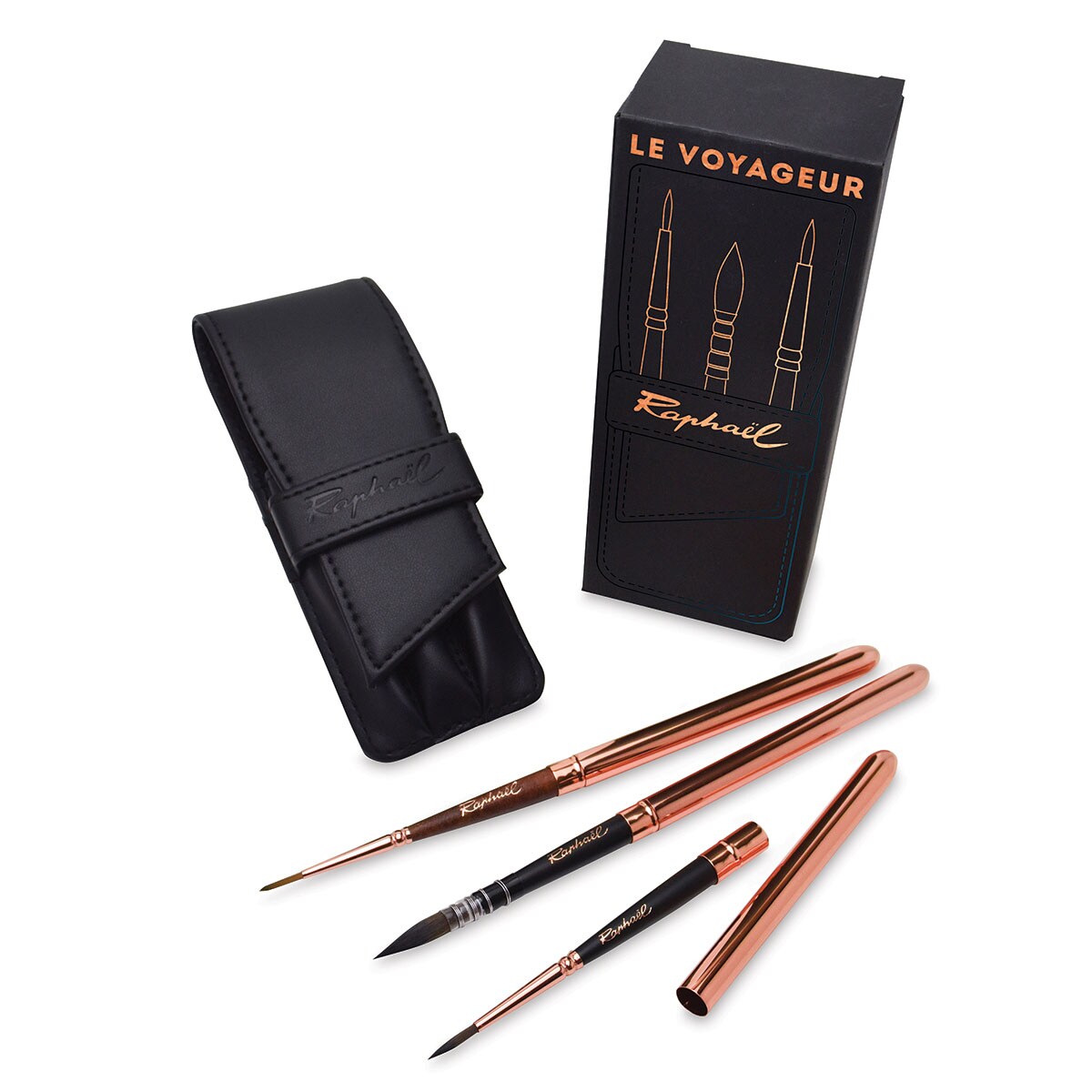 Rapha&#xEB;l Le Voyageur Travel Brush - Wallet, Set of 3
