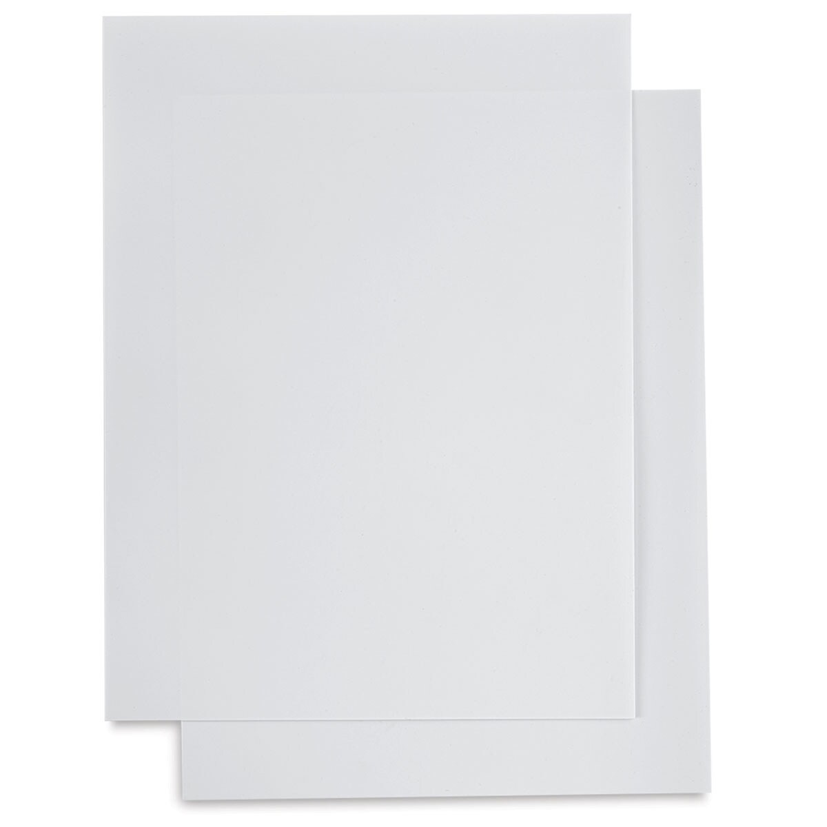 Schulcz Thermoplastic Sheet - Polystyrene, White, 0.5 mm, 11-3/4" x 15-3/4"