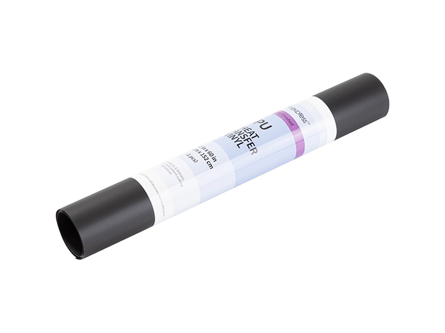 Black Matte Heat Transfer Vinyl Roll