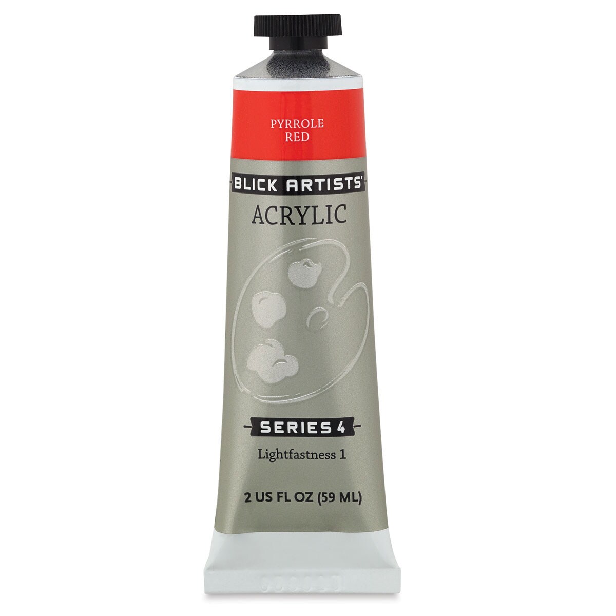 Blick Artists' Acrylic - Pyrrole Red, 2 oz tube