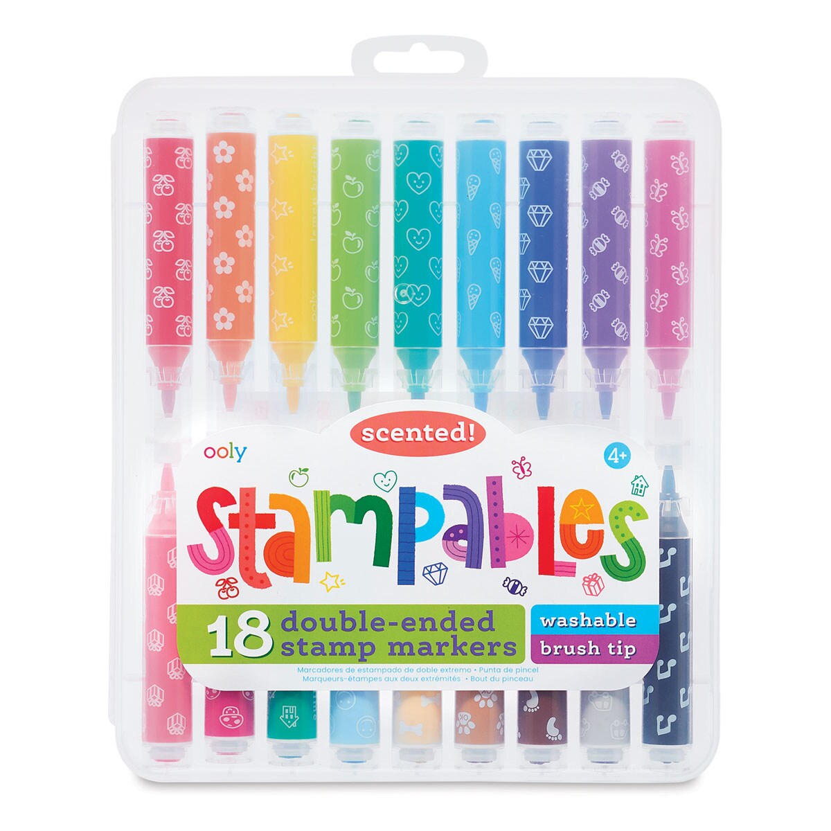 Ooly Stampables Scented DoubleEnded Stamp Markers Set of 18 Michaels