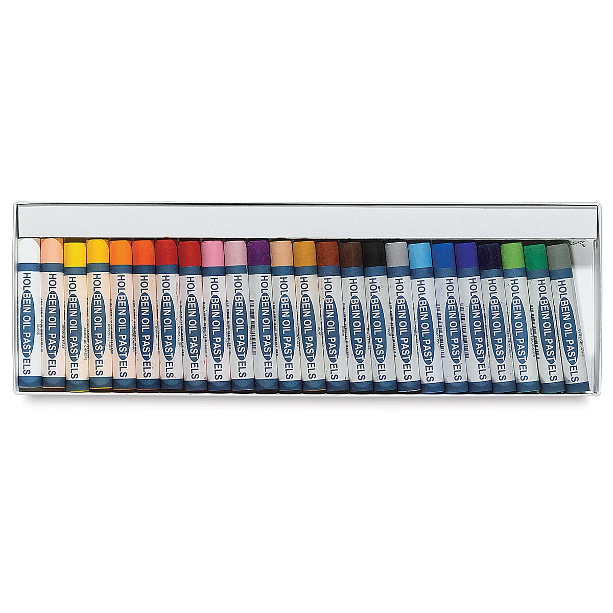 Holbein Academic Oil Pastel Set - Assorted Colors, Set of 24
