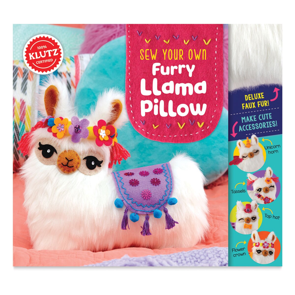 Klutz Sew Your Own Furry Llama Pillow
