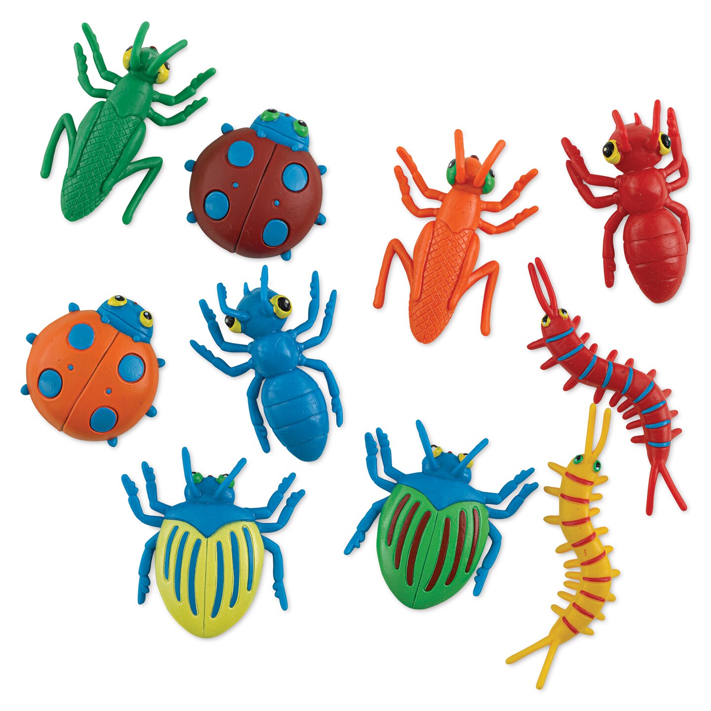 Melissa & Doug Sunny Patch Plastic Creatures - Bag of Bugs