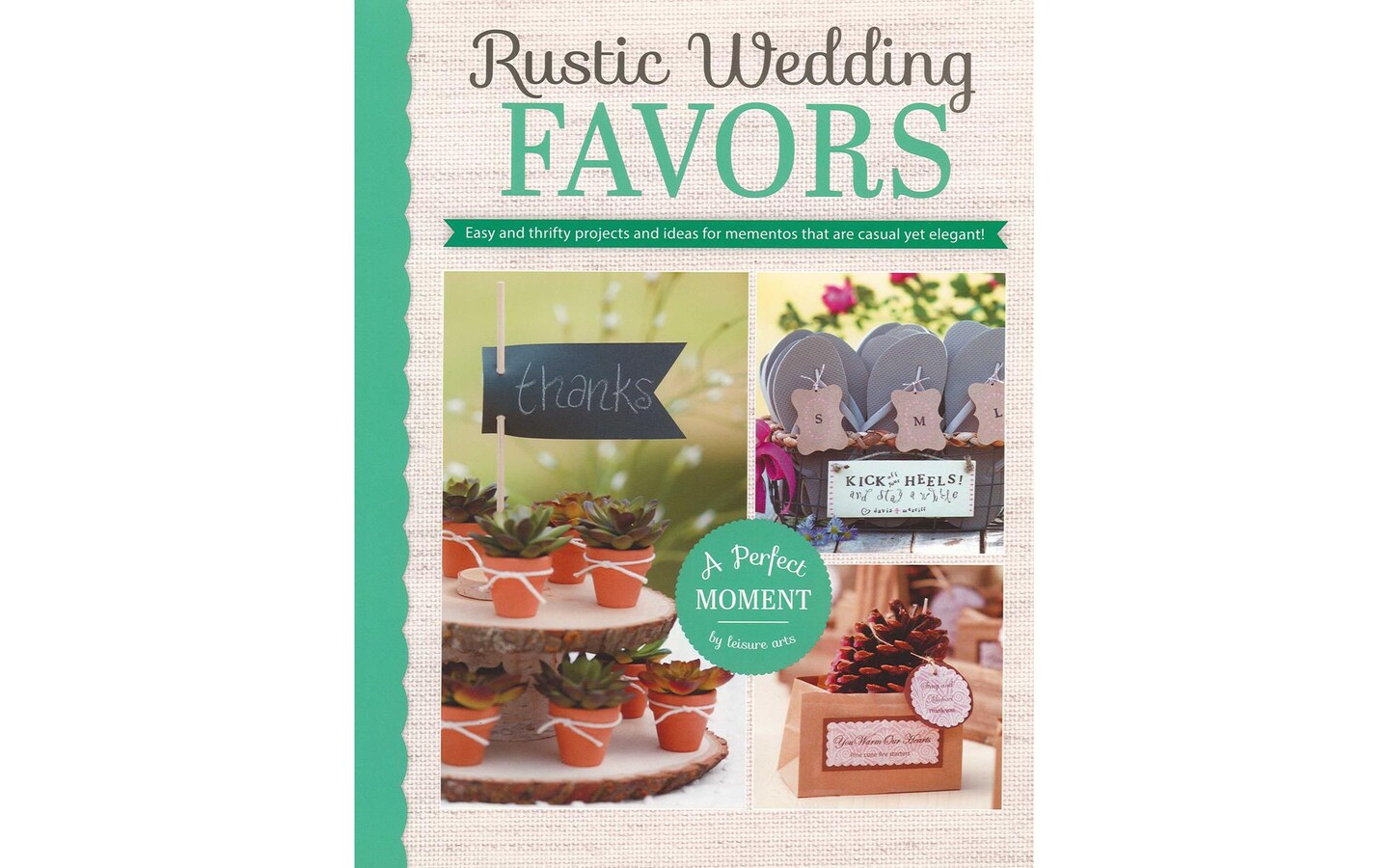 Leisure Arts Rustic Wedding Favors Bk