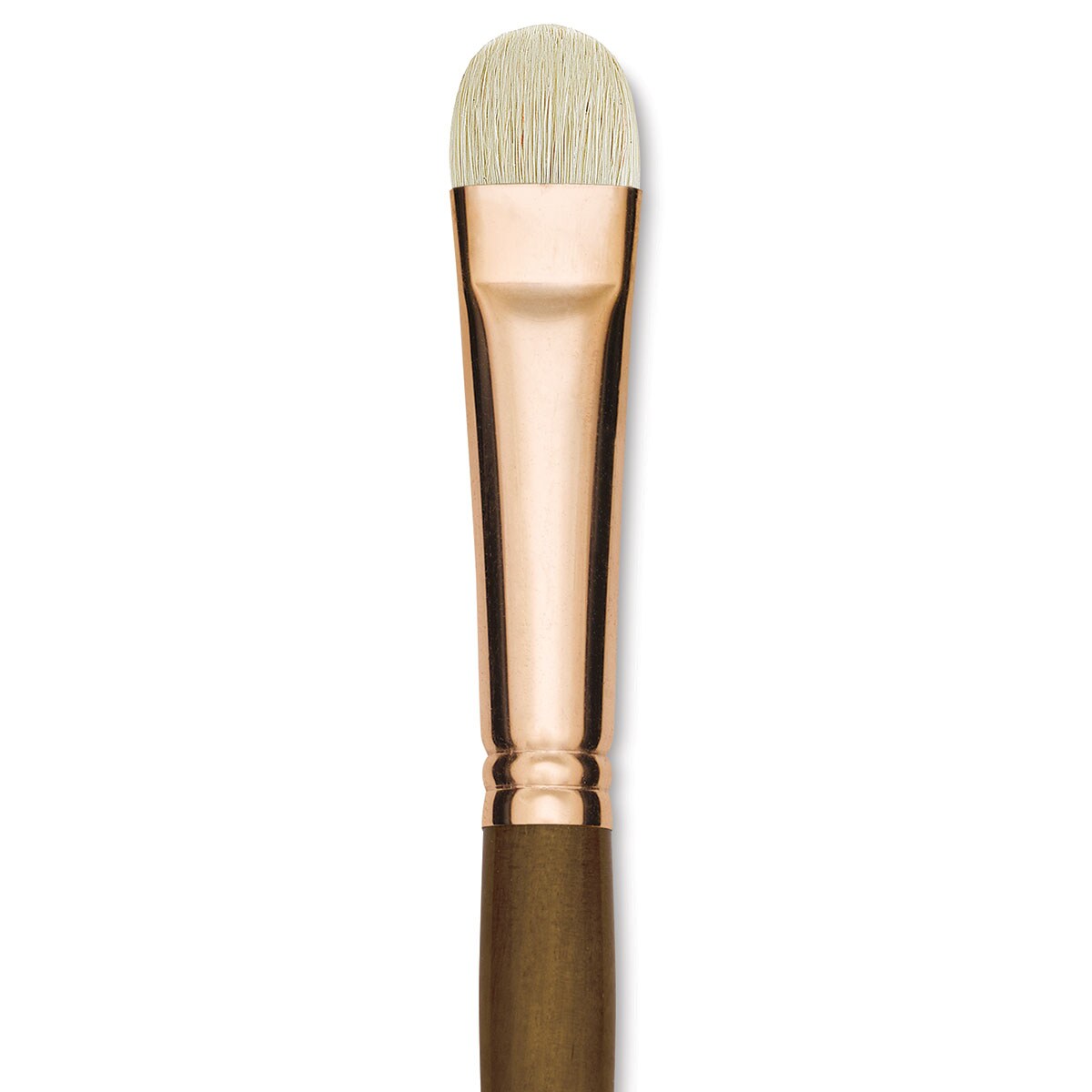 Princeton Best Natural Bristle Brush Short Filbert, Long Handle, Size