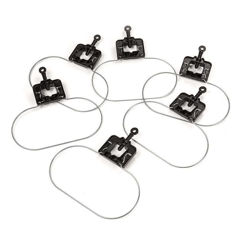 Veggie Cage No Tie Tomato Bean Pea Support Rings USA Made 10.5 inch Pack of 6