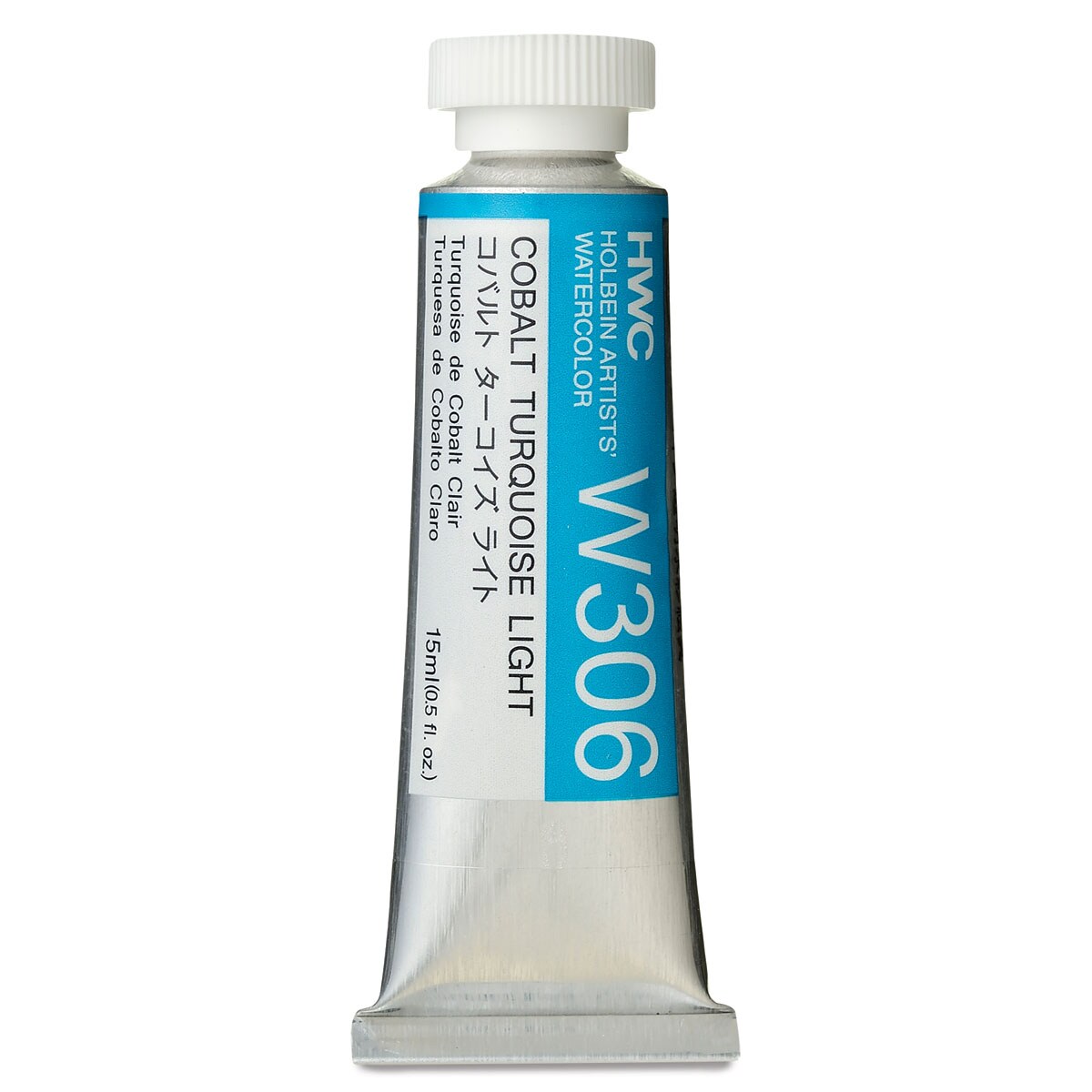 Holbein Artists' Watercolor - Cobalt Turquoise Light, 15 ml tube