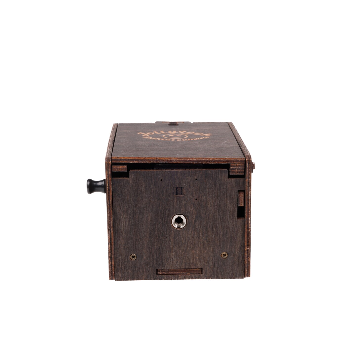 Pinhole Instant Film Camera Building Set - 3D Wooden Puzzle for Adults - Retro Vintage Steampunk Mechanical Wood Model to Build - Compatible with Instax Mini Film (Not Included)