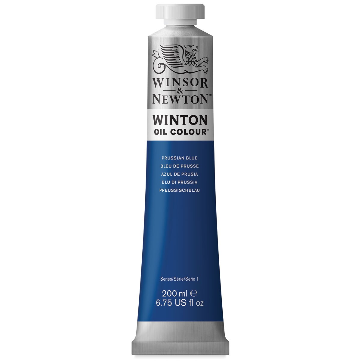 Winsor & Newton Winton Oil Color - Prussian Blue, 200 ml tube