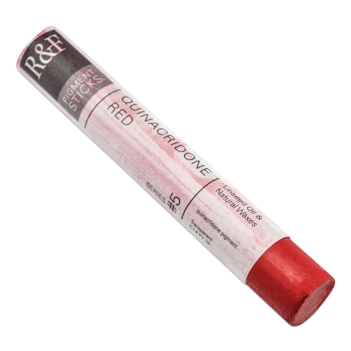 R&#x26;F Pigment Stick - Quinacridone Red, 38 ml