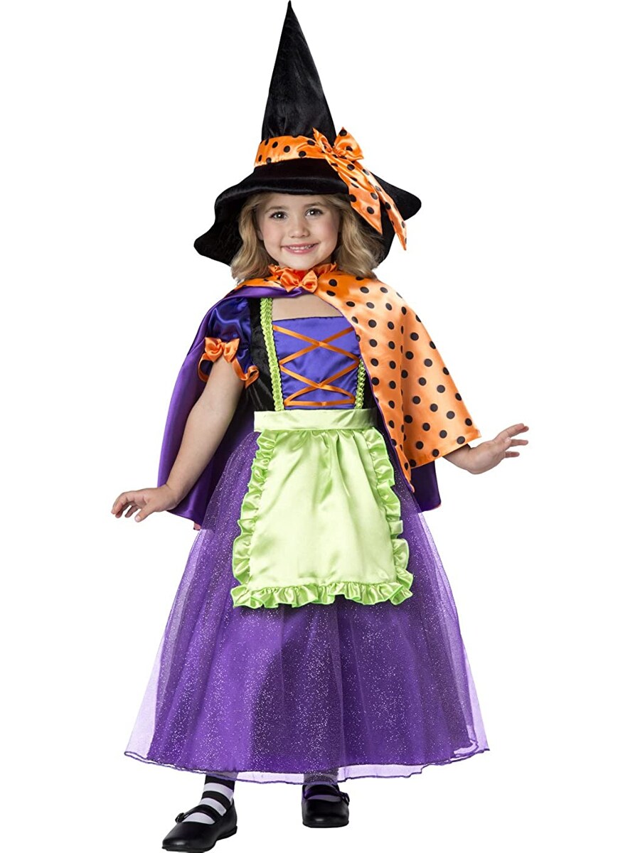 Cute Storybook Witch Girl&#x27;s Costume