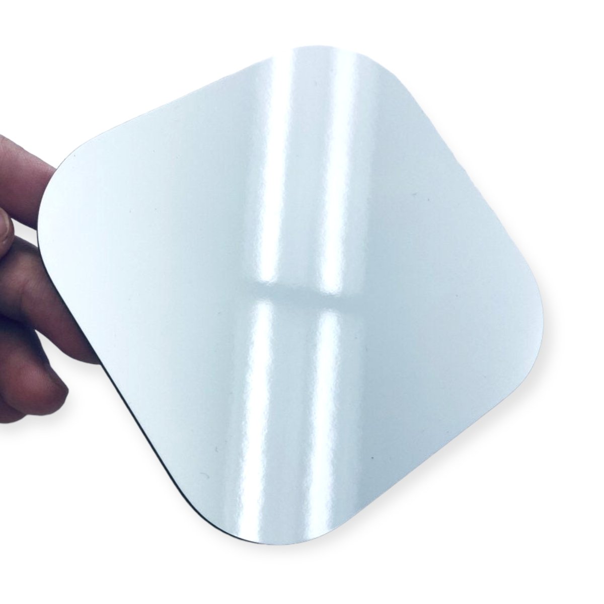 Sublimation Hardboard GLOSSY House Coaster SQUARE