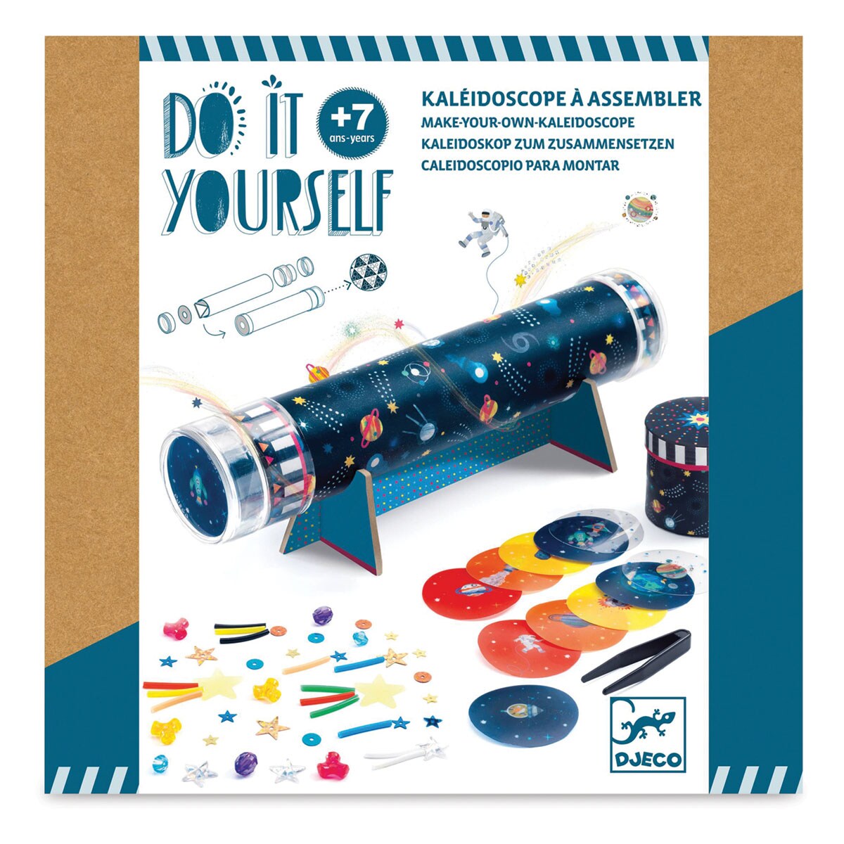 Djeco Do It Yourself Space Immersion Kaleidoscope Kit
