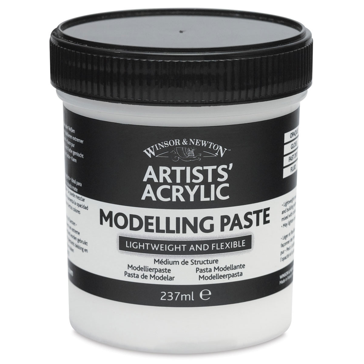 Winsor &#x26; Newton Artists&#x27; Acrylic Modelling Paste - 237 ml jar