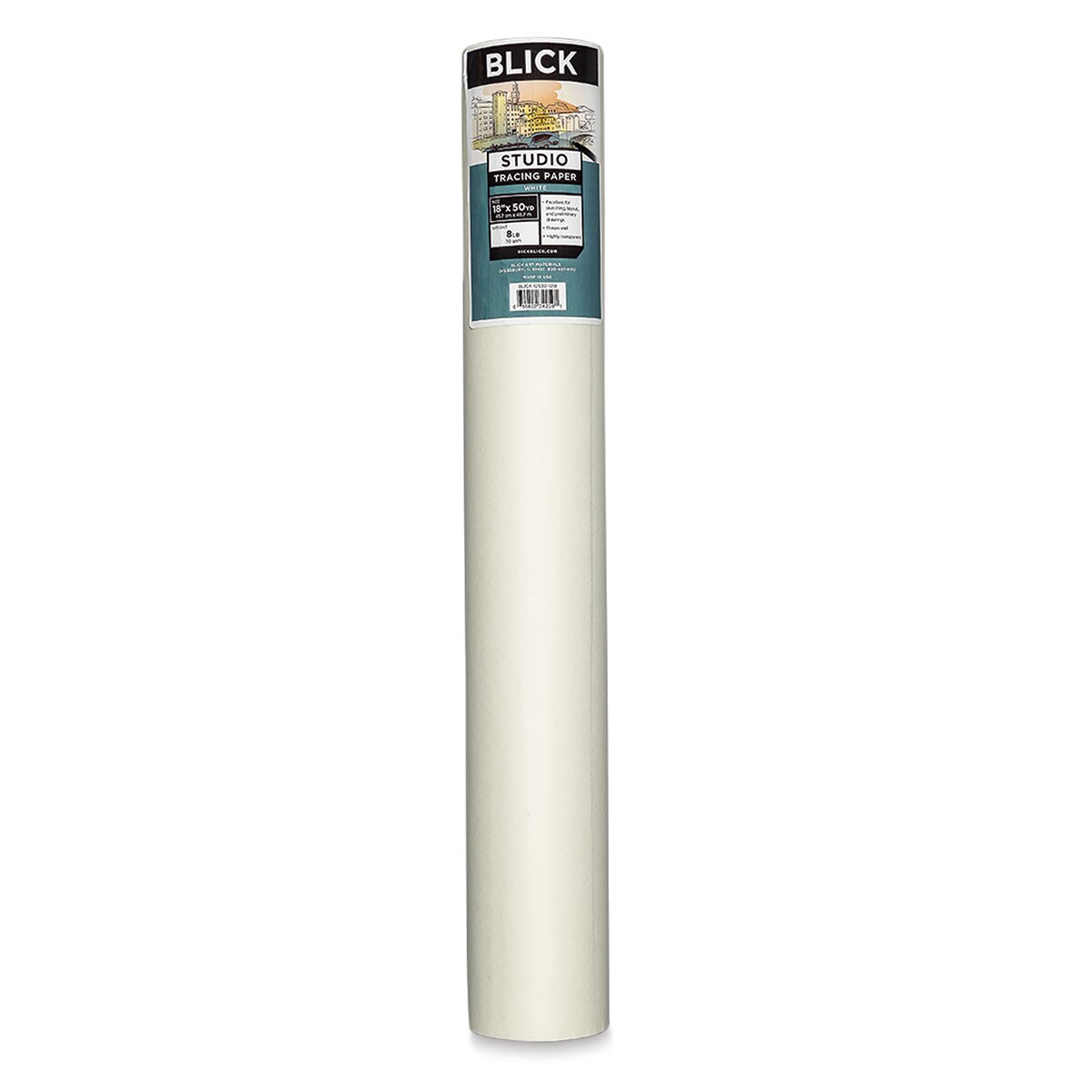 Blick Studio Tracing Paper Roll - 18&#x22; x 50 yds, White
