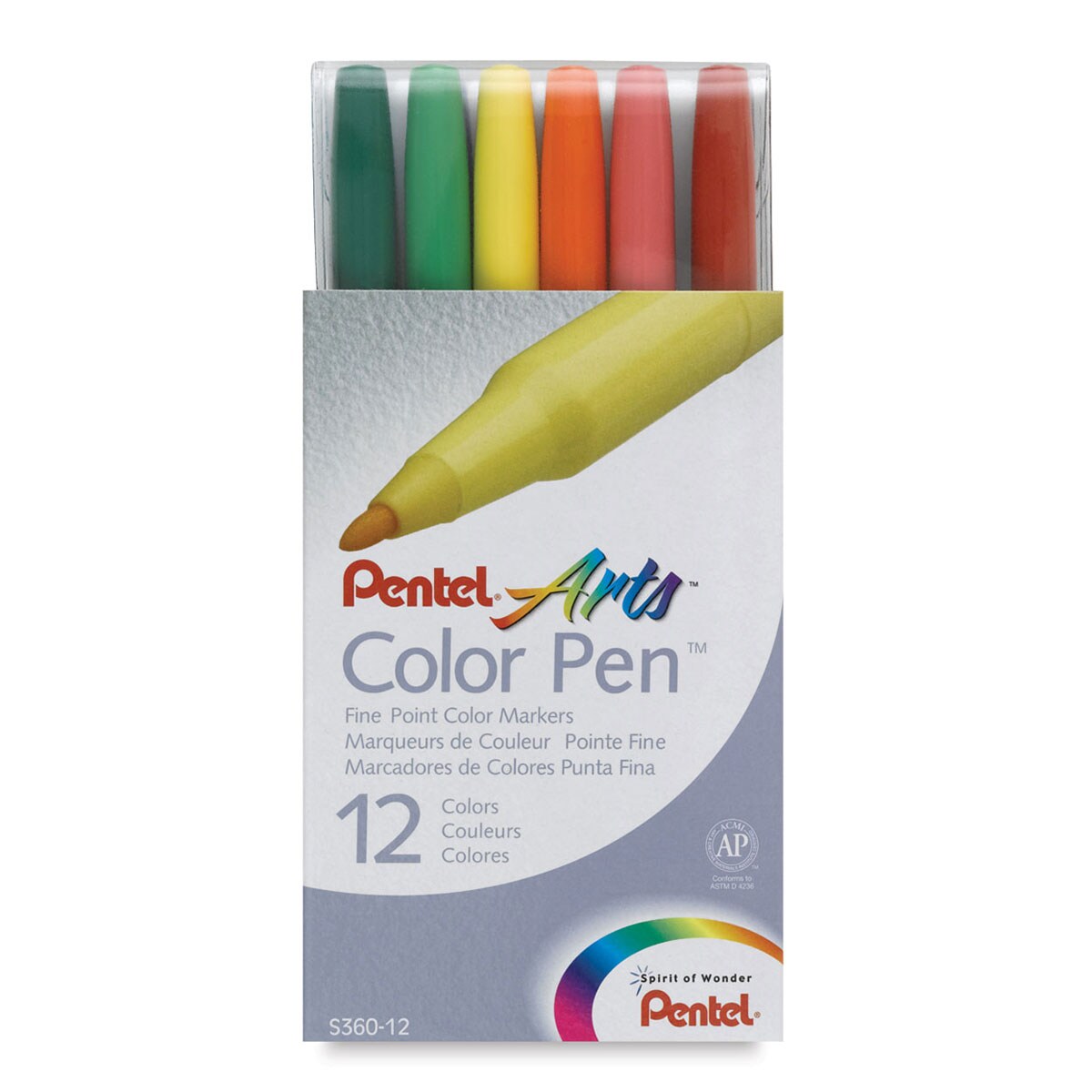 Pentel fine point best sale color pen set